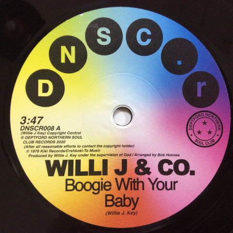 Willie J & Co. / Rare Function - Boogie With Your Baby / Disco Function