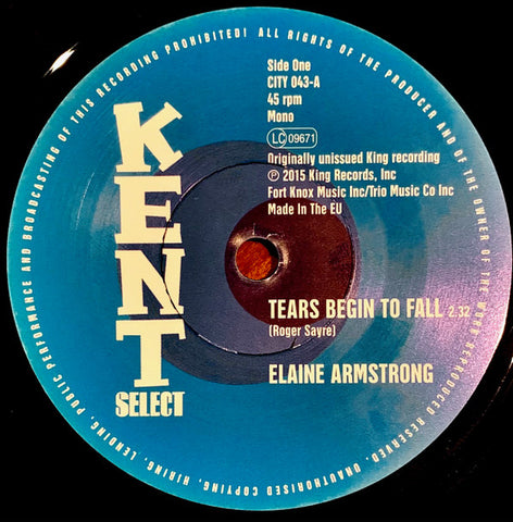 Elaine Armstrong / Betty Moorer - Tears Begin To Fall / Speed Up