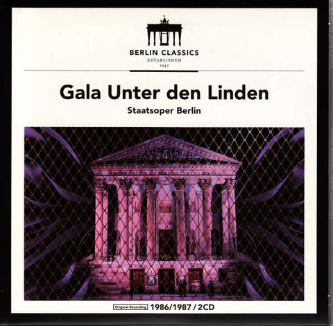Das Orchester Der Staatsoper Berlin - Gala Unter Der Linden