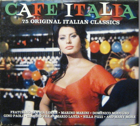Various - Cafe Italia - 75 Original Italian Classics