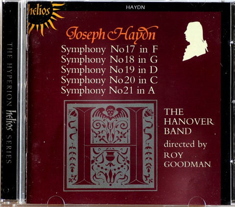 Joseph Haydn, Hanover Band, Roy Goodman - Symphonies Nos. 17 18 19 20 21