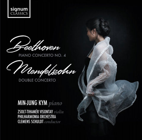 Beethoven, Mendelssohn, Min-Jung Kim, Zsolt-Tihamér Visontay, Philharmonia Orchestra, Clemens Schuldt - Piano Concerto No. 4; Double Concerto