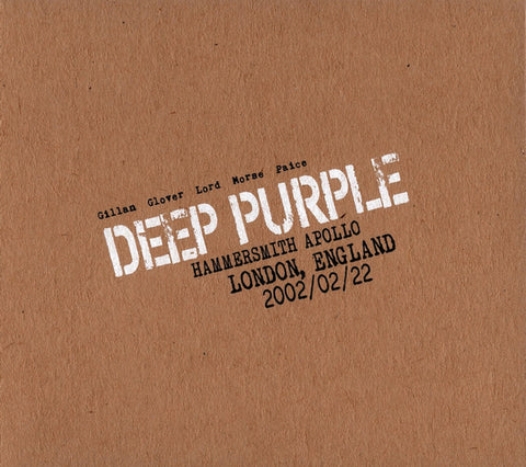 Deep Purple - Live In London 2002