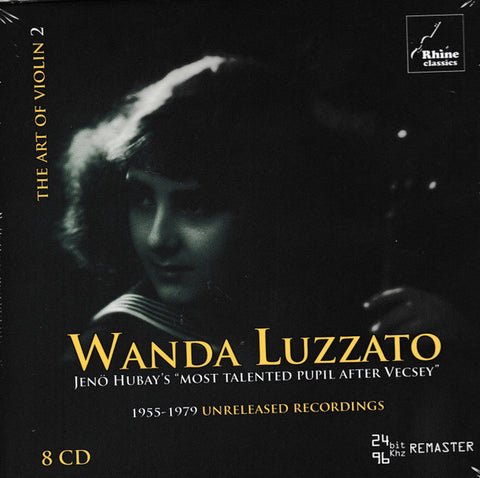 Wanda Luzzato - The Art Of Violin 2 - 1955-1979 Unreleased Recordings