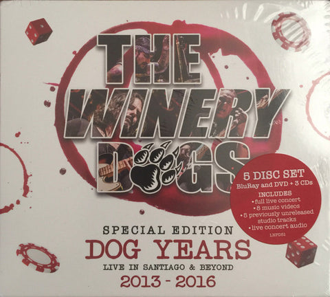 The Winery Dogs - Dog Years - Live in Santiago & Beyond 2013-2016