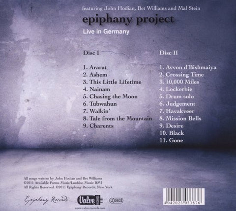 Epiphany Project - Live In Germany