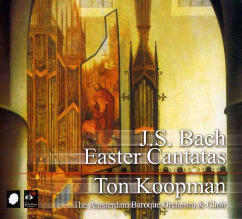 Johann Sebastian Bach / Barbara Schlick, Johannette Zomer, Christoph Prégardien, Michael Chance, The Amsterdam Baroque Orchestra And Choir, Ton Koopman - Easter Cantatas