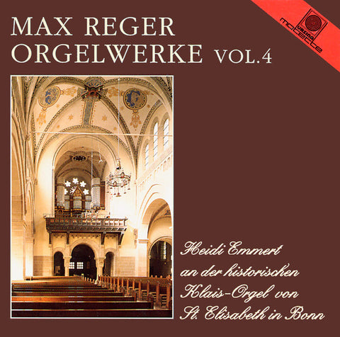 Max Reger, Heidi Emmert - Die Großen Orgelwerke Vol. 4