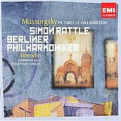 Mussorgsky · Simon Rattle · Berliner Philharmoniker · Borodin - Bilder Einer Ausstellung / Sinfonie Nr. 2 / Polowetzer Tänze (Das Silvesterkonzert 2007)