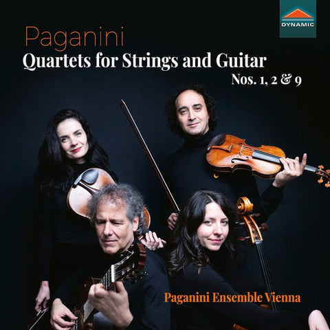 Paganini, Paganini Ensemble Vienna - Quartets For String And Guitar Nos.1, 2, & 9