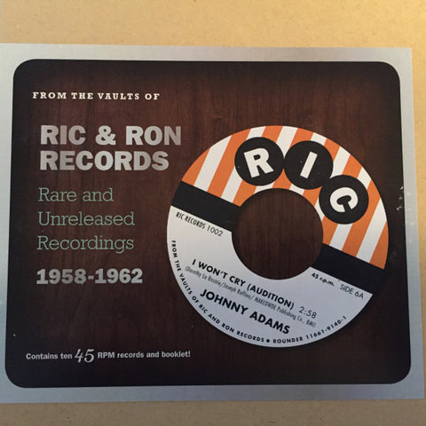 Various - From The Vaults Of Ric & Ron Records (Rare And Unreleased Recordings 1958-1962)