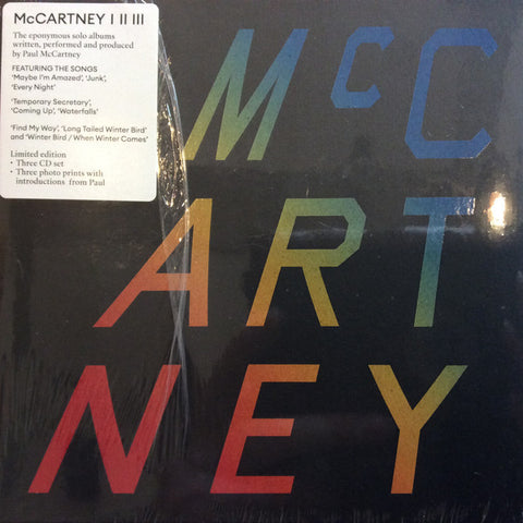 Paul McCartney - McCartney I II III