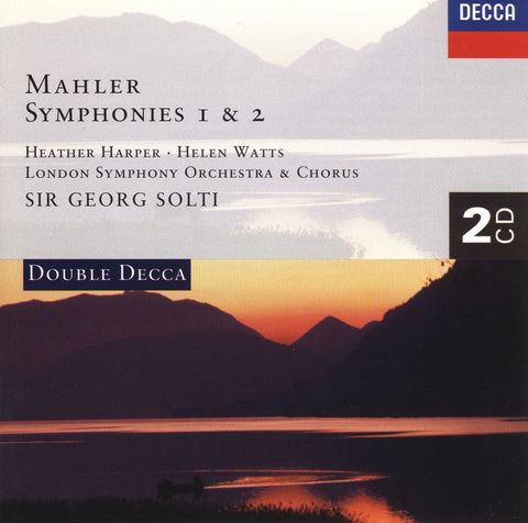 Mahler - Sir Georg Solti, Heather Harper, Helen Watts, London Symphony Orchestra & Chorus - Symphonies N° 1 & 2