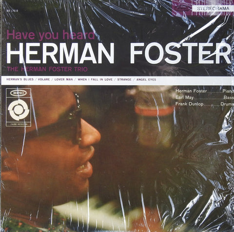 The Herman Foster Trio - Have You Heard Herman Foster
