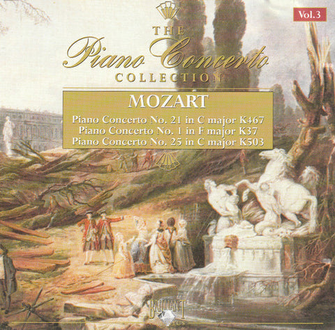 Wolfgang Amadeus Mozart - Piano Concertos no. 21, 1 & 25