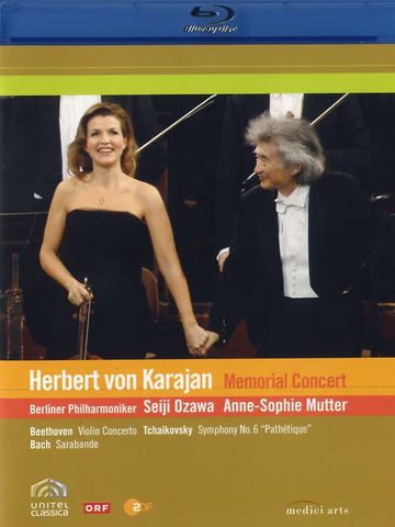 Seiji Ozawa, Anne-Sophie Mutter, Berliner Philharmoniker - Herbert Von Karajan Memorial Concert
