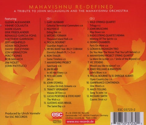 Various - Mahavishnu Re-Defined (A Tribute To John McLaughlin And The Mahavishnu Orchestra)