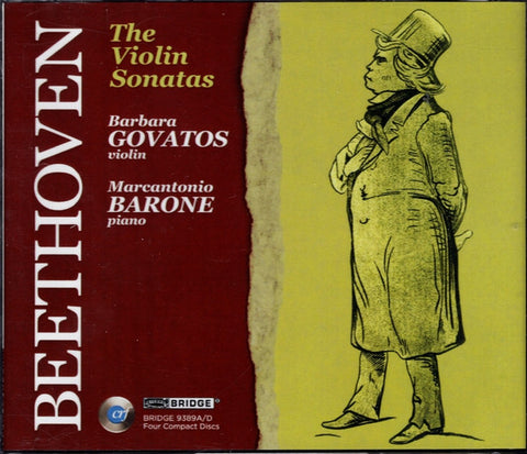Beethoven, Barbara Govatos, Marcantonio Barone - The Violin Sonatas
