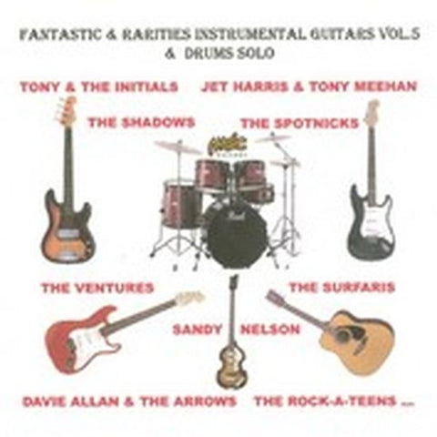 Various - Fantastic & Rarities Instrumental Guitars Vol. 5 & Drums Solo