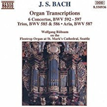 J.S. Bach / Wolfgang Rübsam - Organ Transcriptions