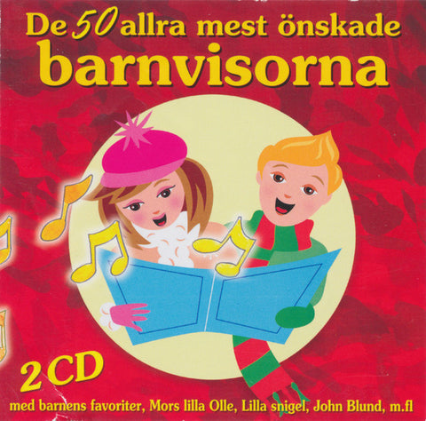 Various - De 50 Allra Mest Önskade Barnvisorna