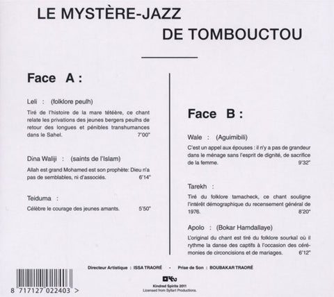 Le Mystère Jazz De Tombouctou - Le Mystère Jazz De Tombouctou