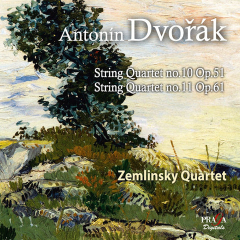 Antonín Dvořák, Zemlinsky Quartet - String Quartet No. 10 Op.51 / String Quartet No. 11 Op. 61