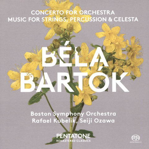 Béla Bartók, Boston Symphony Orchestra ∙ Rafael Kubelik, Seiji Ozawa - Concerto For Orchestra; Music For Strings, Percussion & Celesta