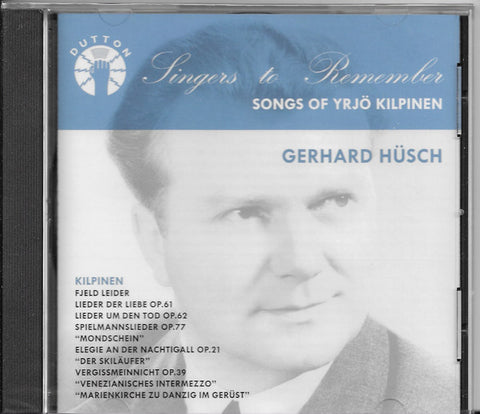 Gerhard Hüsch - Songs Of Yrjö Kilpinen