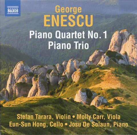 George Enescu, Stefan Tarara, Molly Carr, Eun-Sun Hong, Josu De Solaun - Piano Quartet No. 1 • Piano Trio