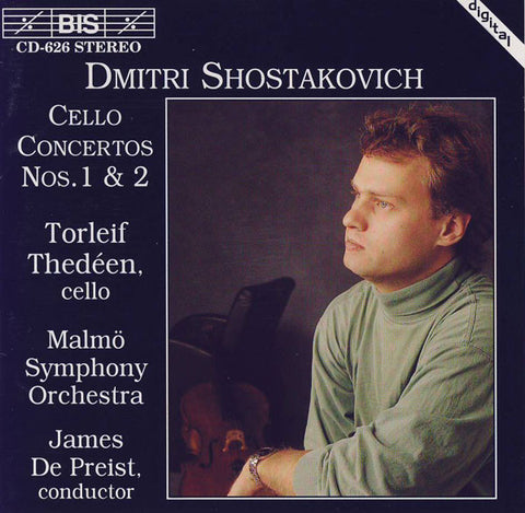 Dmitri Shostakovich, Torleif Thedéen, Malmö Symphony Orchestra, James De Preist - Cello Concertos Nos. 1 & 2