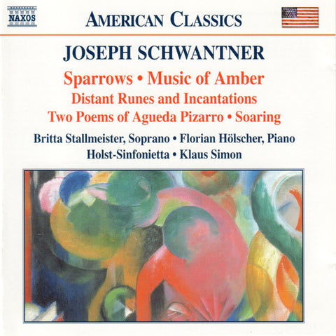 Joseph Schwantner - Holst-Sinfonietta / Klaus Simon - Sparrows • Music Of Amber