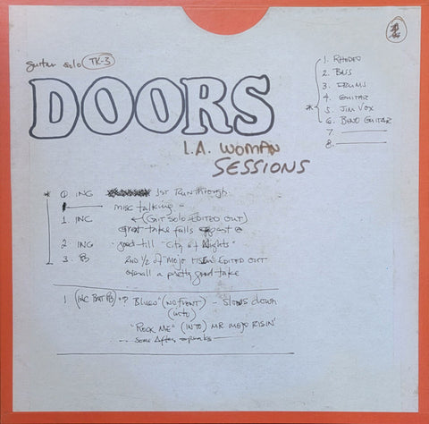 Doors - L.A. Woman Sessions