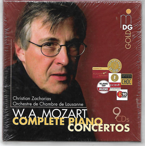 Christian Zacharias, Orchestre De Chambre De Lausanne - Wolfgang Amadeus Mozart - Complete Piano Concertos