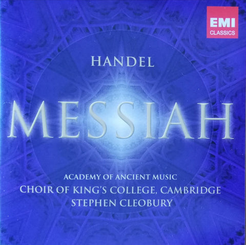 Handel, Choir Of King's College, Cambridge, Academy Of Ancient Music, Stephen Cleobury - Messiah