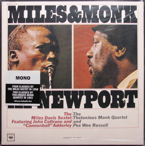 The Miles Davis Sextet & The Thelonious Monk Quartet - Miles & Monk At Newport