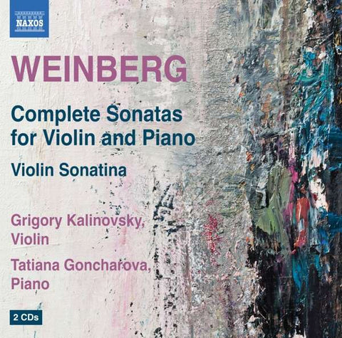 Mieczysław Weinberg, Grigory Kalinovsky, Tatiana Goncharova - Weinberg, Complete Sonatas for Violin and Piano, Violin Sonatina