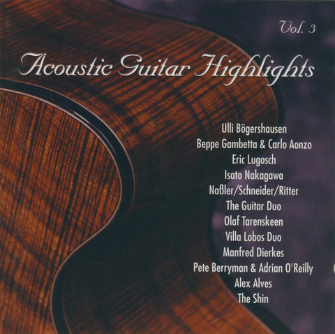 Various - Acoustic Guitar Highlights Vol. 3