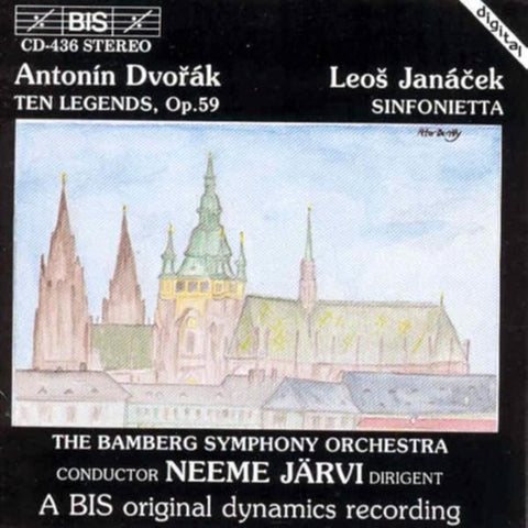 Antonín Dvořák, Leoš Janáček - The Bamberg Symphony Orchestra, Neeme Järvi - Dvořák: Legends • Janáček: Sinfonietta