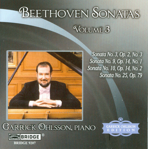 Ludwig van Beethoven, Garrick Ohlsson - Beethoven Sonatas, Volume 3