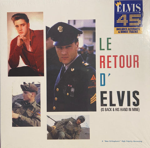 Elvis - Le Retour D' Elvis (Is Back & His Hand In Mine)