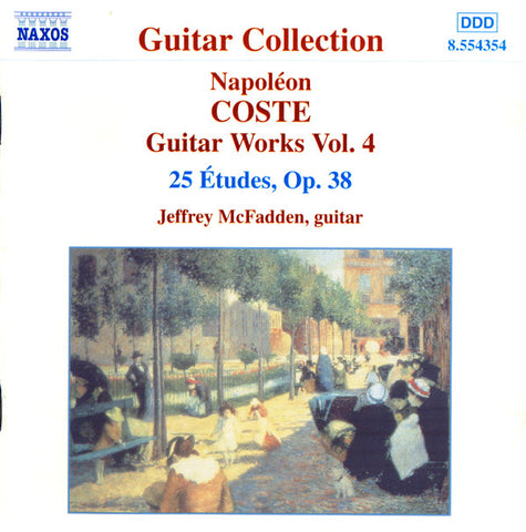 Napoléon Coste, Jeffrey McFadden - Guitar Works Vol. 4 (25 Études, Op. 38)