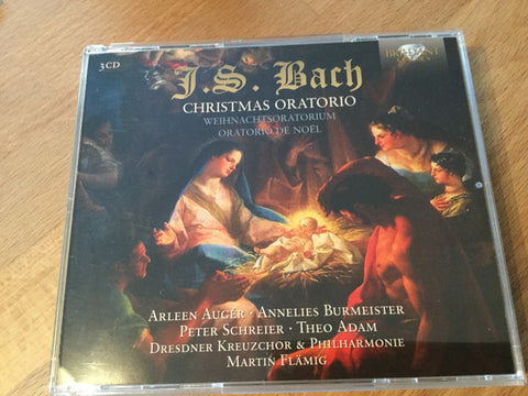 Bach - Arleen Augér, Annelies Burmeister, Peter Schreier, Theo Adam, Dresdner Kreuzchor, Dresdner Philharmonie, Martin Flämig - Weihnachtsoratorium BWV 248