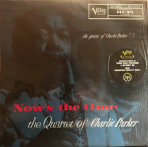 The Quartet Of Charlie Parker - Now's The Time