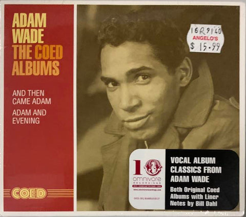 Adam Wade - The COED Albums - And Then Came Adam / Adam And Evening