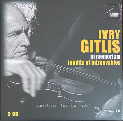 Ivry Gitlis - In Memoriam / Inédits Et Introuvables