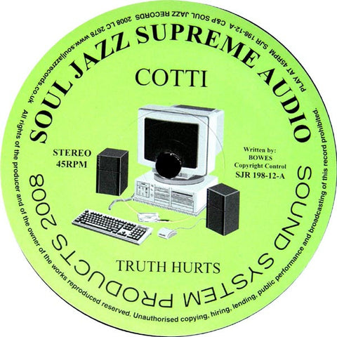 Cotti / King Soly - Truth Hurts / Bass Changed My Life