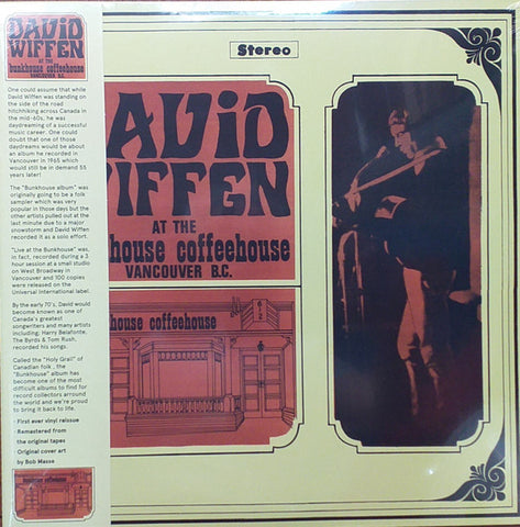David Wiffen - Live At The Bunkhouse Coffeehouse