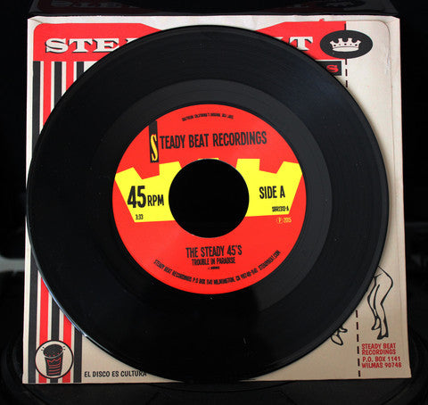 The Steady 45's - Trouble In Paradise / Mama Said