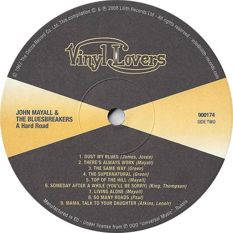 John Mayall & The Bluesbreakers - A Hard Road